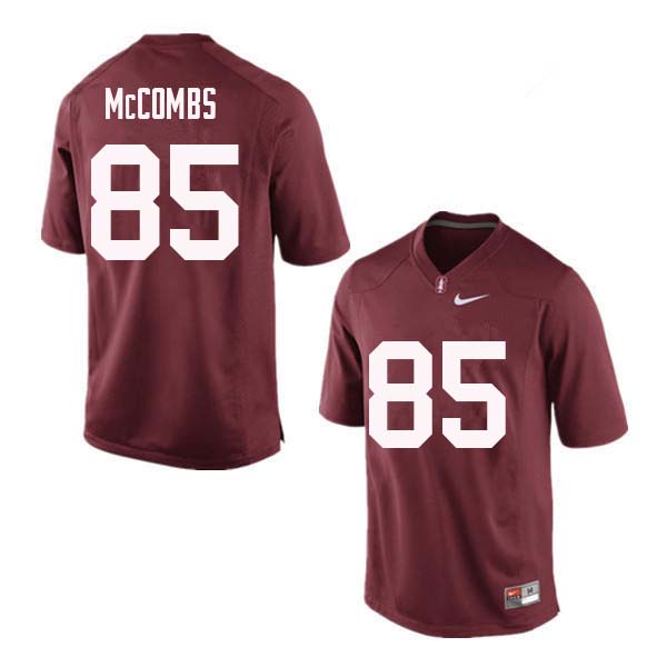 Men Stanford Cardinal #85 Kyle McCombs College Football Jerseys Sale-Red